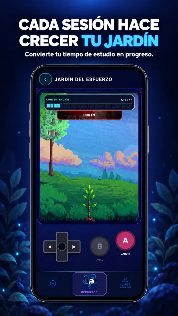 Cada sesión hace crecer tu jardín
